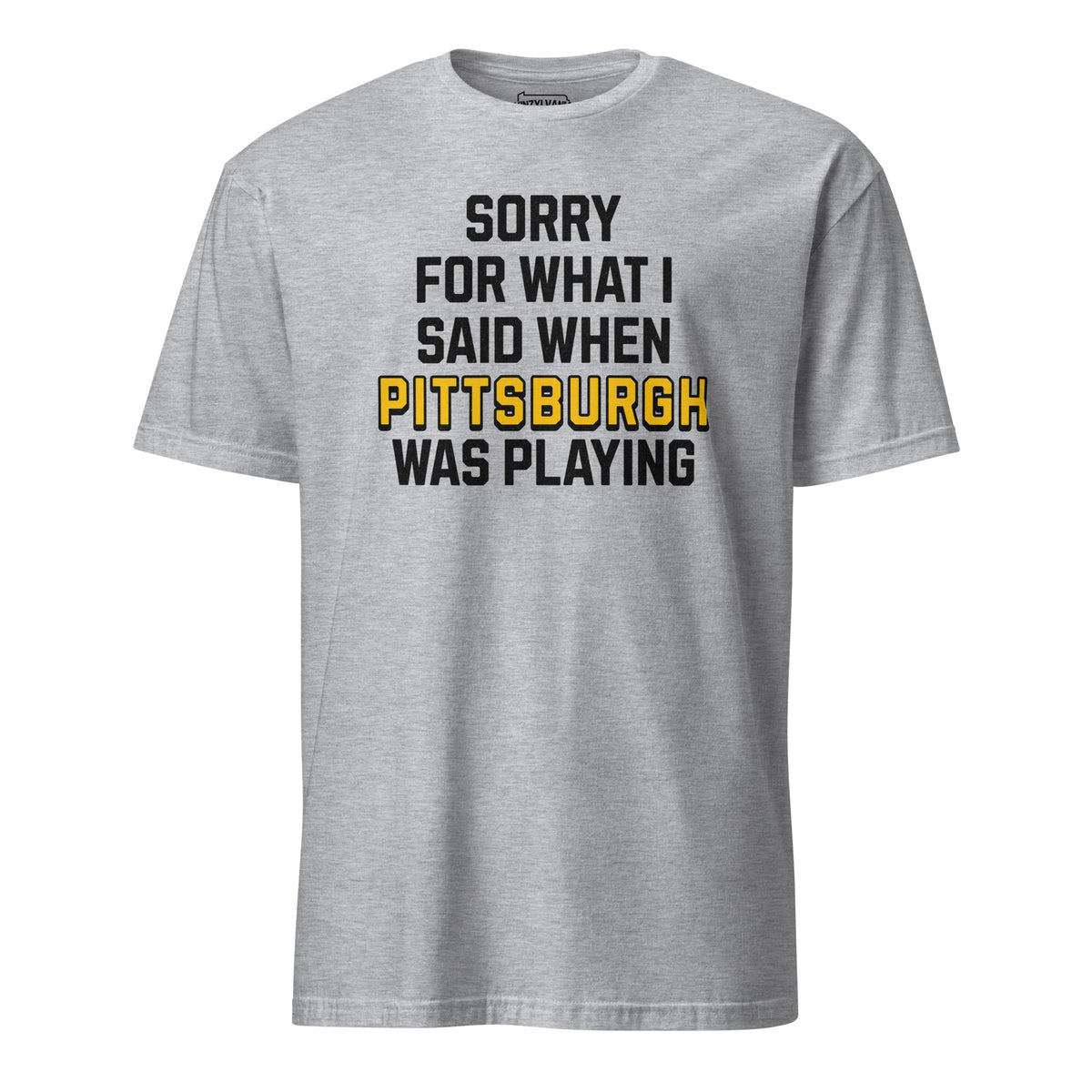 Sorry for What I Said When Pittsburgh Was Playing | T-Shirt product image 1