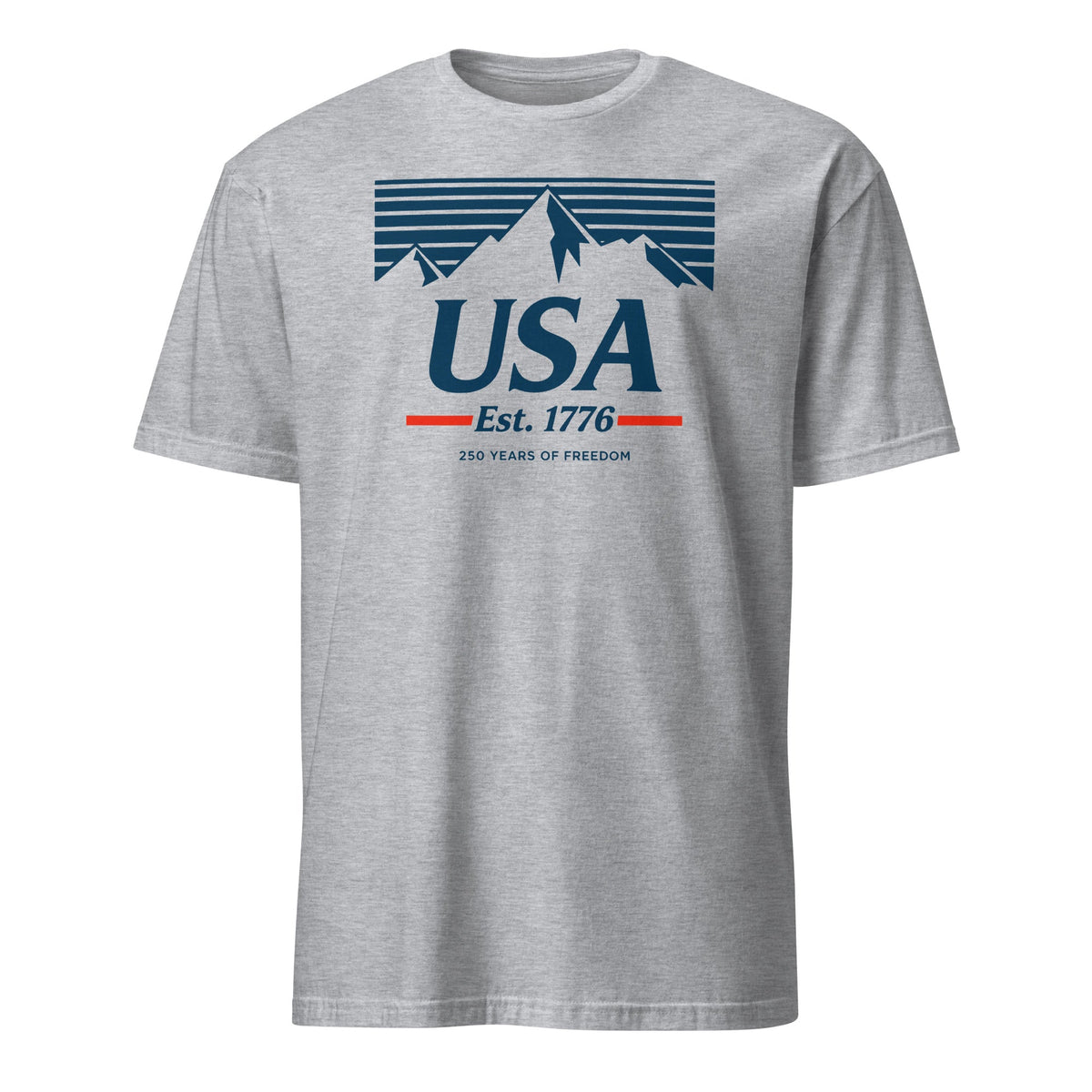 USA Mountains - 250 Years of Freedom | T-Shirt product image 4