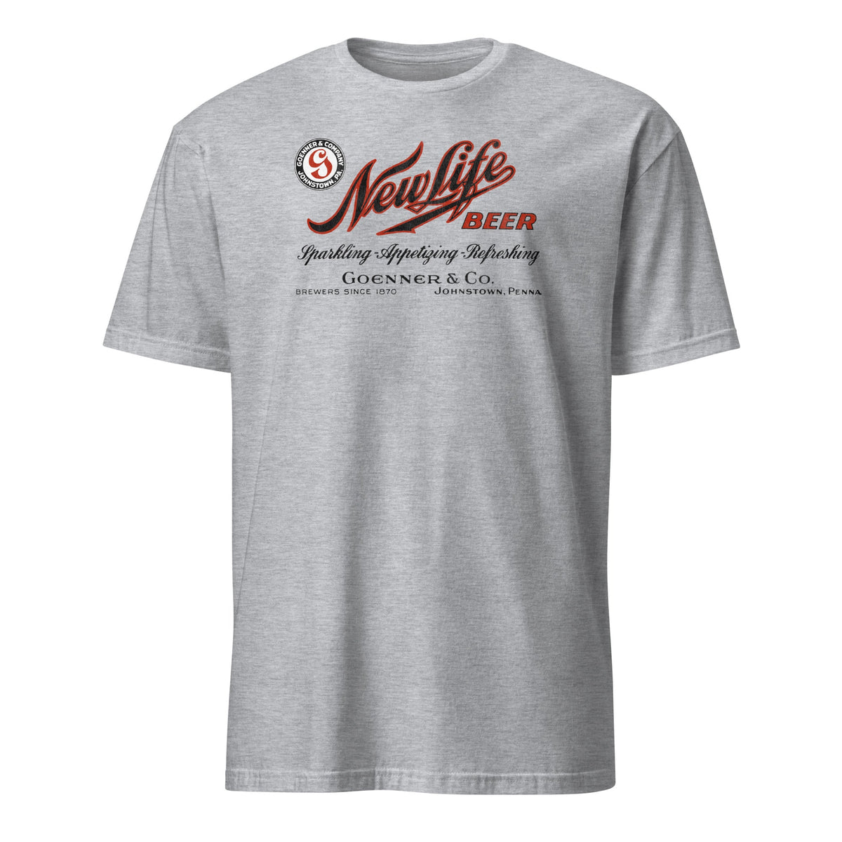 New Life Beer - Goenner Brothers - Johnstown, PA | T-Shirt product image 1