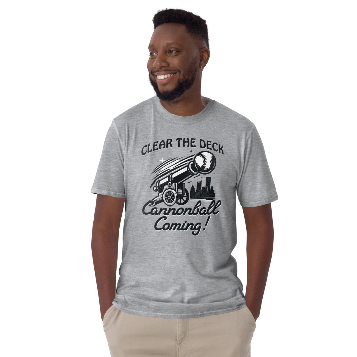 Clear the Deck - Cannonball Coming! | T-Shirt product image 2