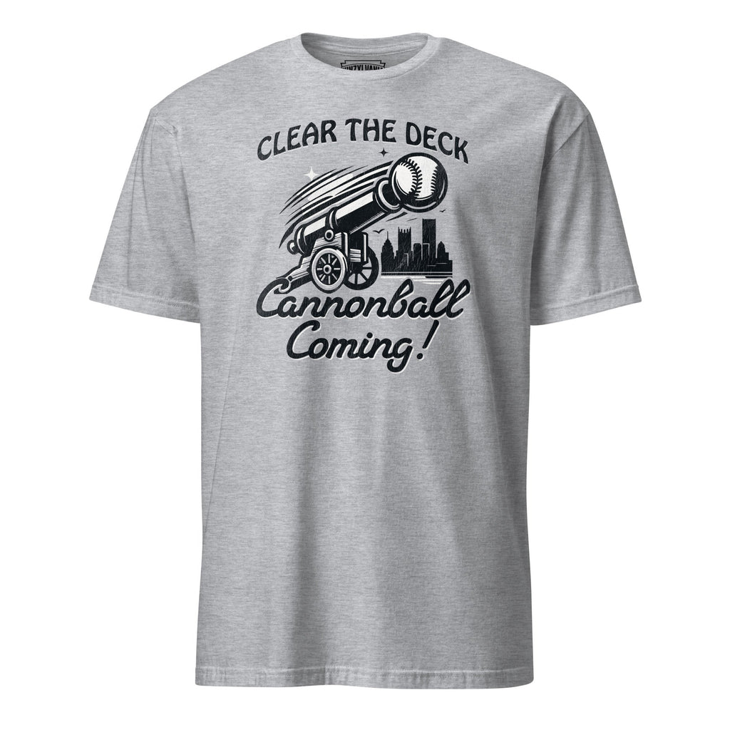 Clear the Deck - Cannonball Coming! | T-Shirt product image 4