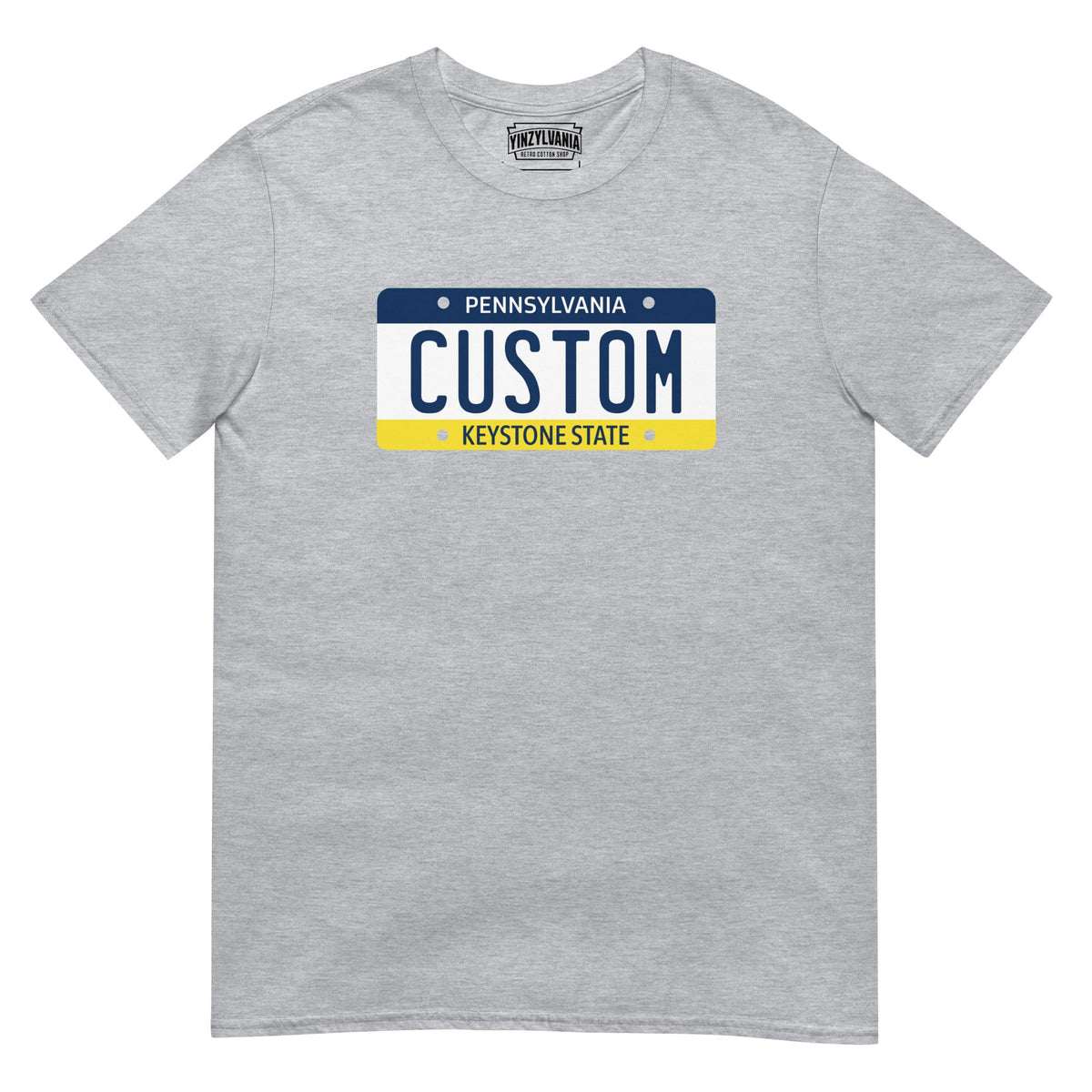 Custom Pennsylvania License Plate | T-Shirt product image 4