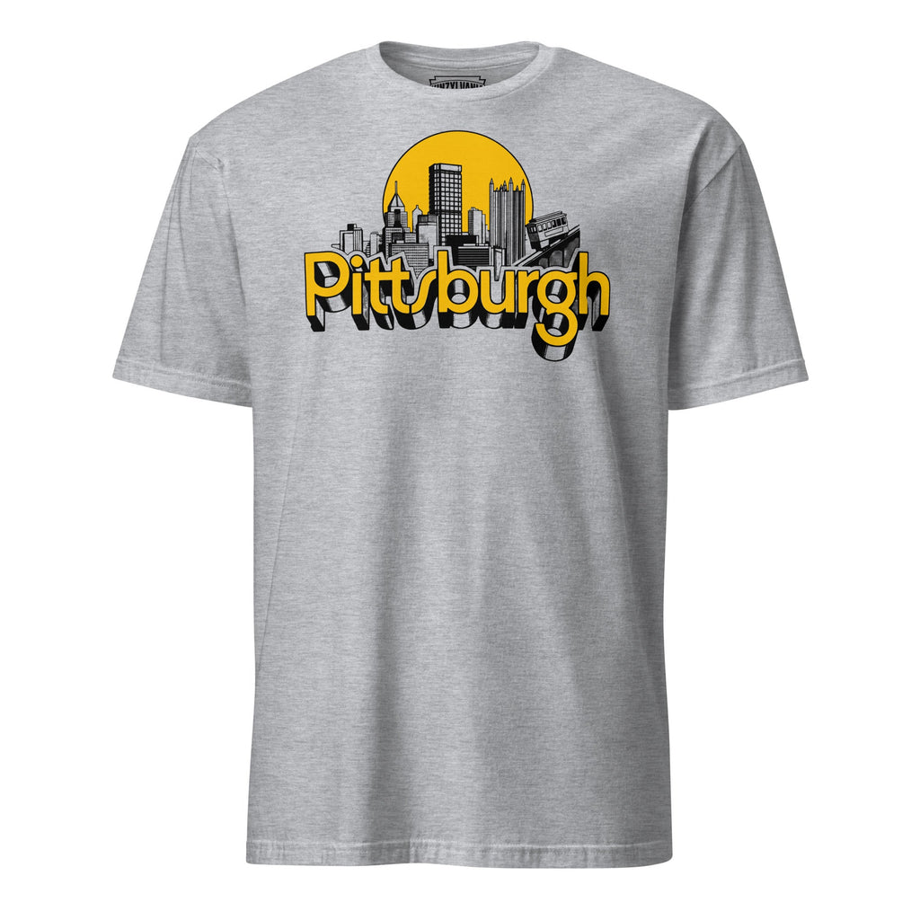 Pittsburgh Skyline - Retro | T-Shirt product image 3