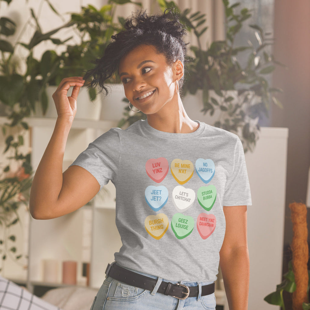 Pittsburgh Conversation Hearts | T-Shirt product image 10