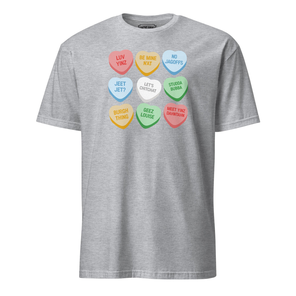 Pittsburgh Conversation Hearts | T-Shirt product image 9