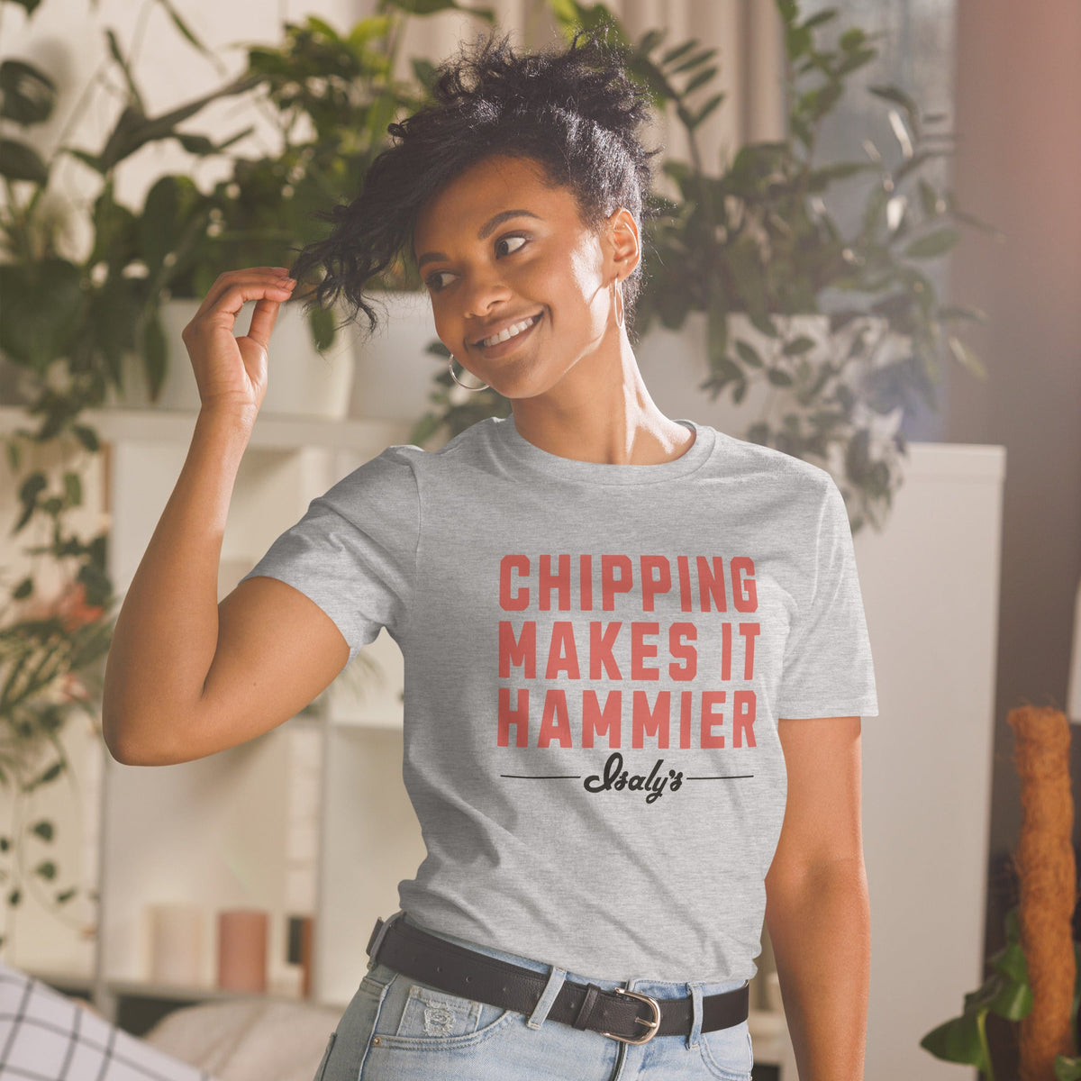 Chipping Makes It Hammier - Isaly's | T-Shirt product image 3