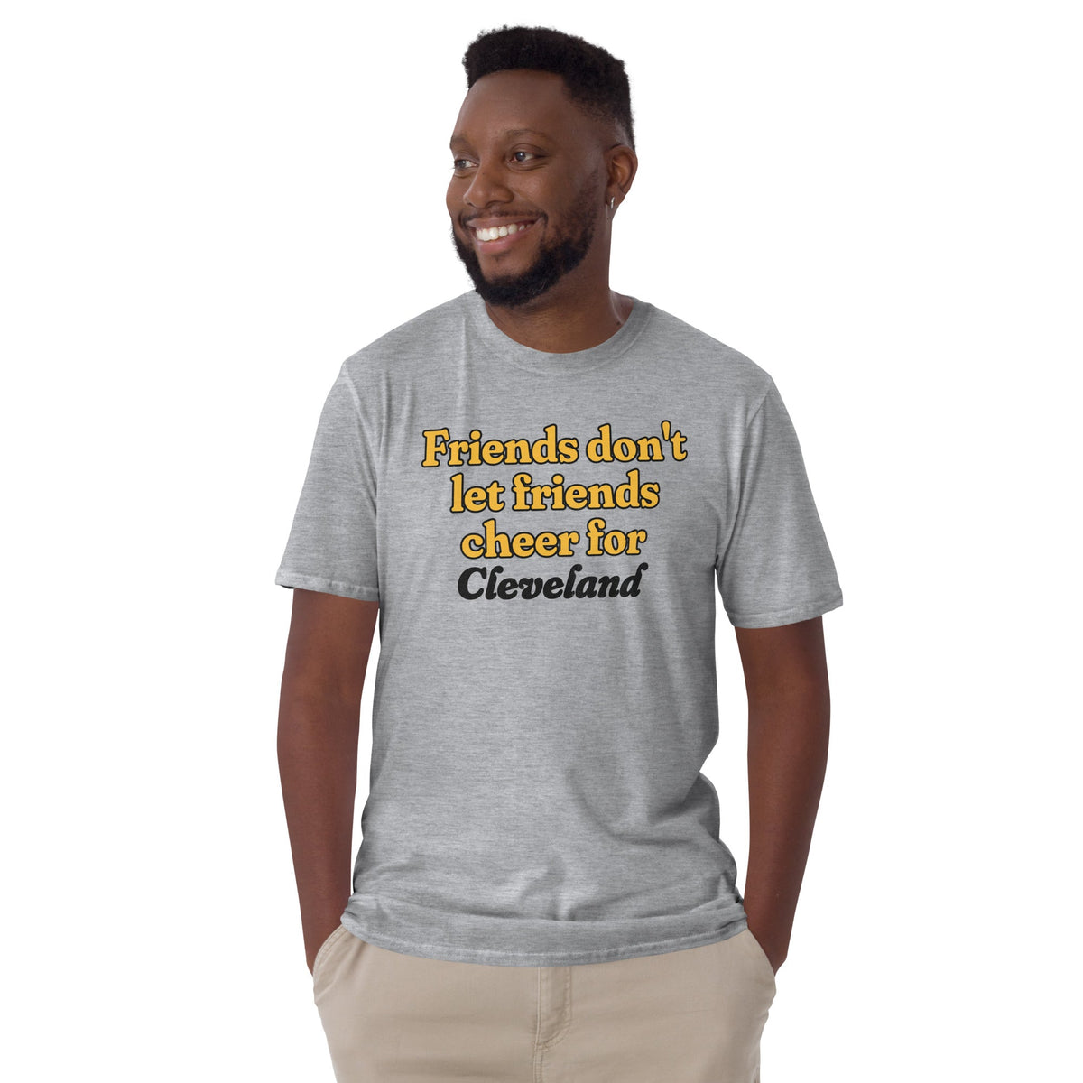 Friends Don't Let Cheer for Cleveland | T-Shirt product image 2