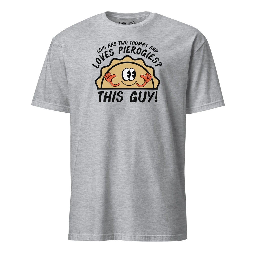 Two Thumbs and Loves Pierogi | T-Shirt product image 4