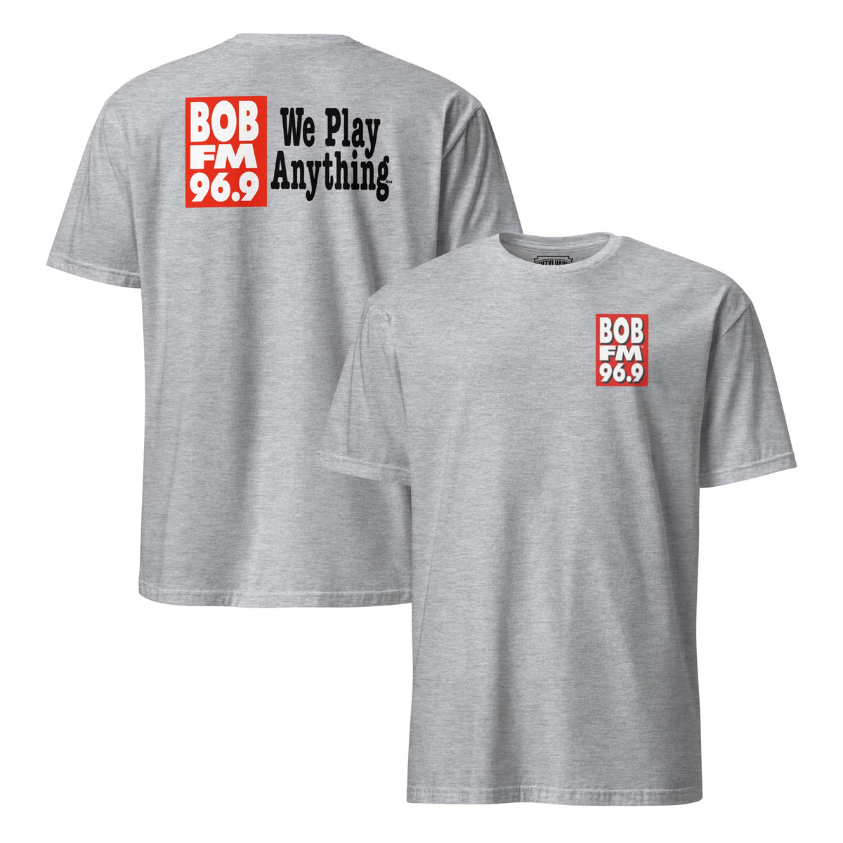 BOB FM - We Play Anything (Front/Back) | T-Shirt product image 1