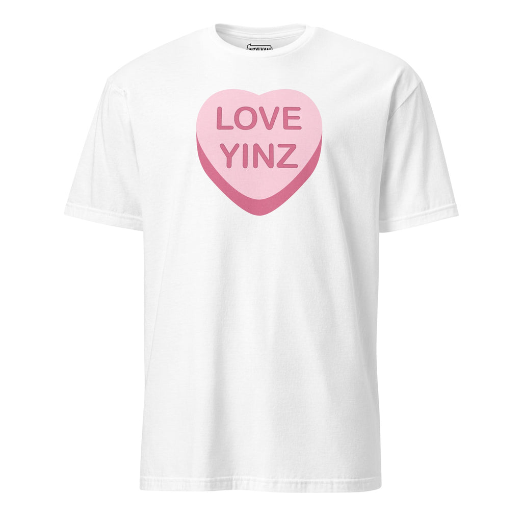 Love Yinz - Conversation Heart | T-Shirt product image 9