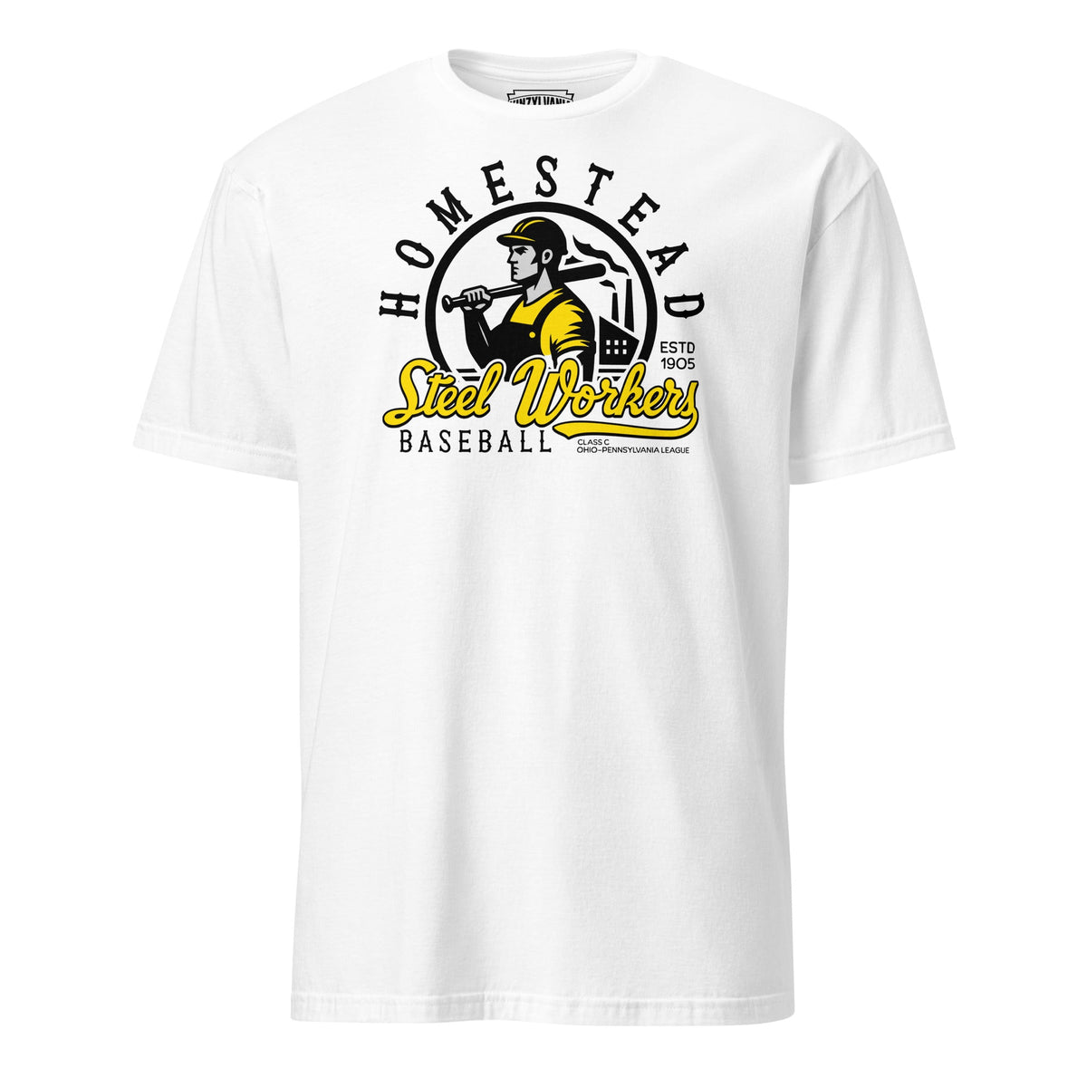 Homestead Steel Workers Baseball 1905 | T-Shirt product image 2