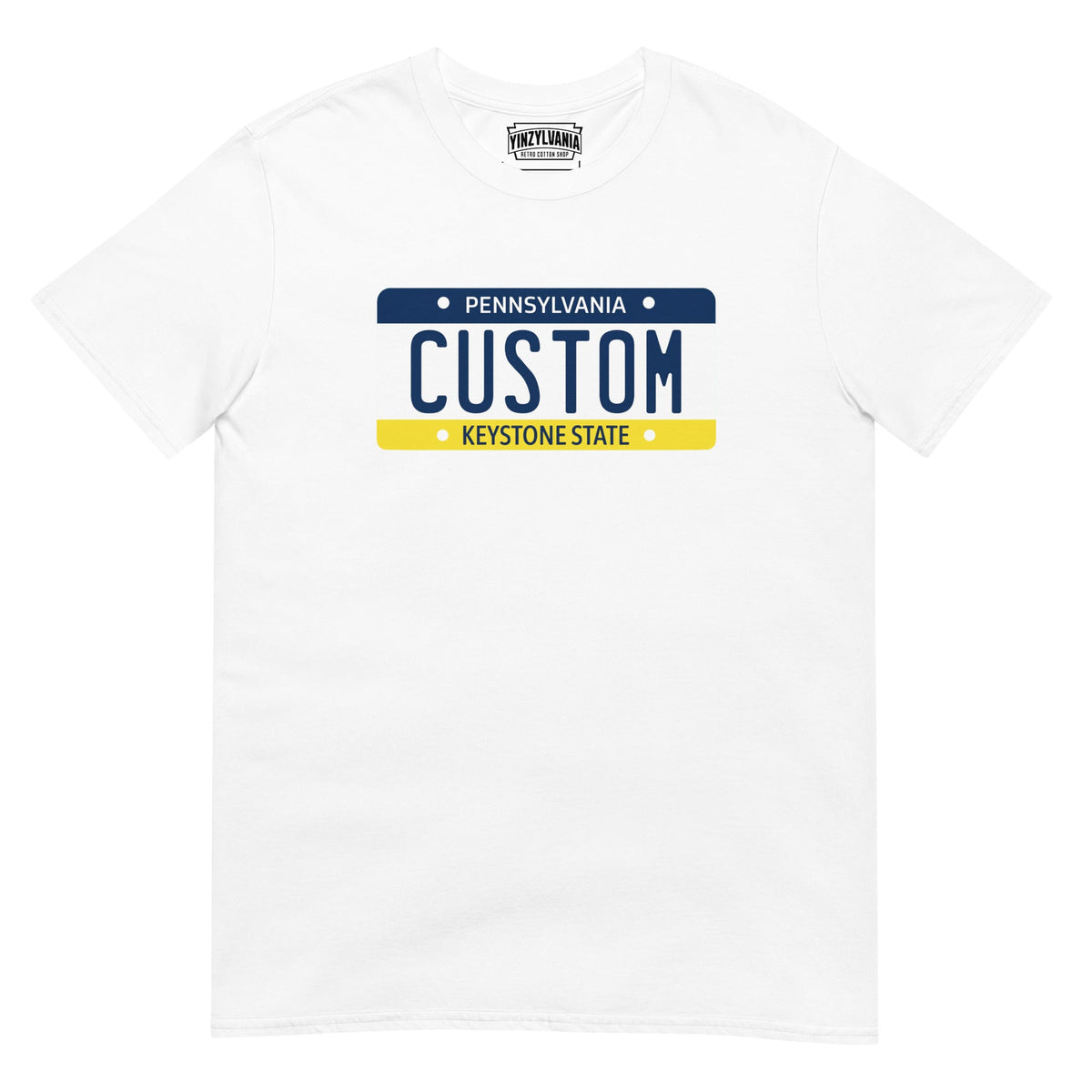Custom Pennsylvania License Plate | T-Shirt product image 1