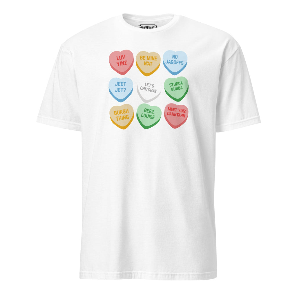 Pittsburgh Conversation Hearts | T-Shirt product image 8