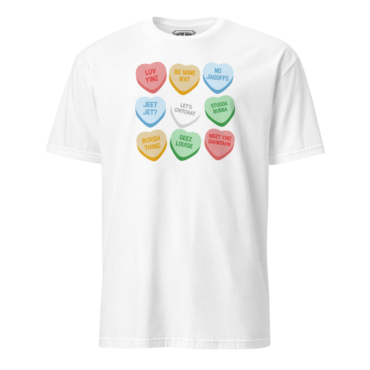 Pittsburgh Conversation Hearts | T-Shirt product image 8