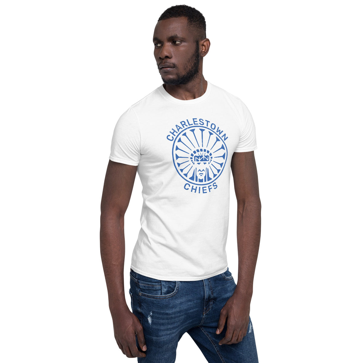 Charlestown Chiefs Retro Logo | T-Shirt product image 2