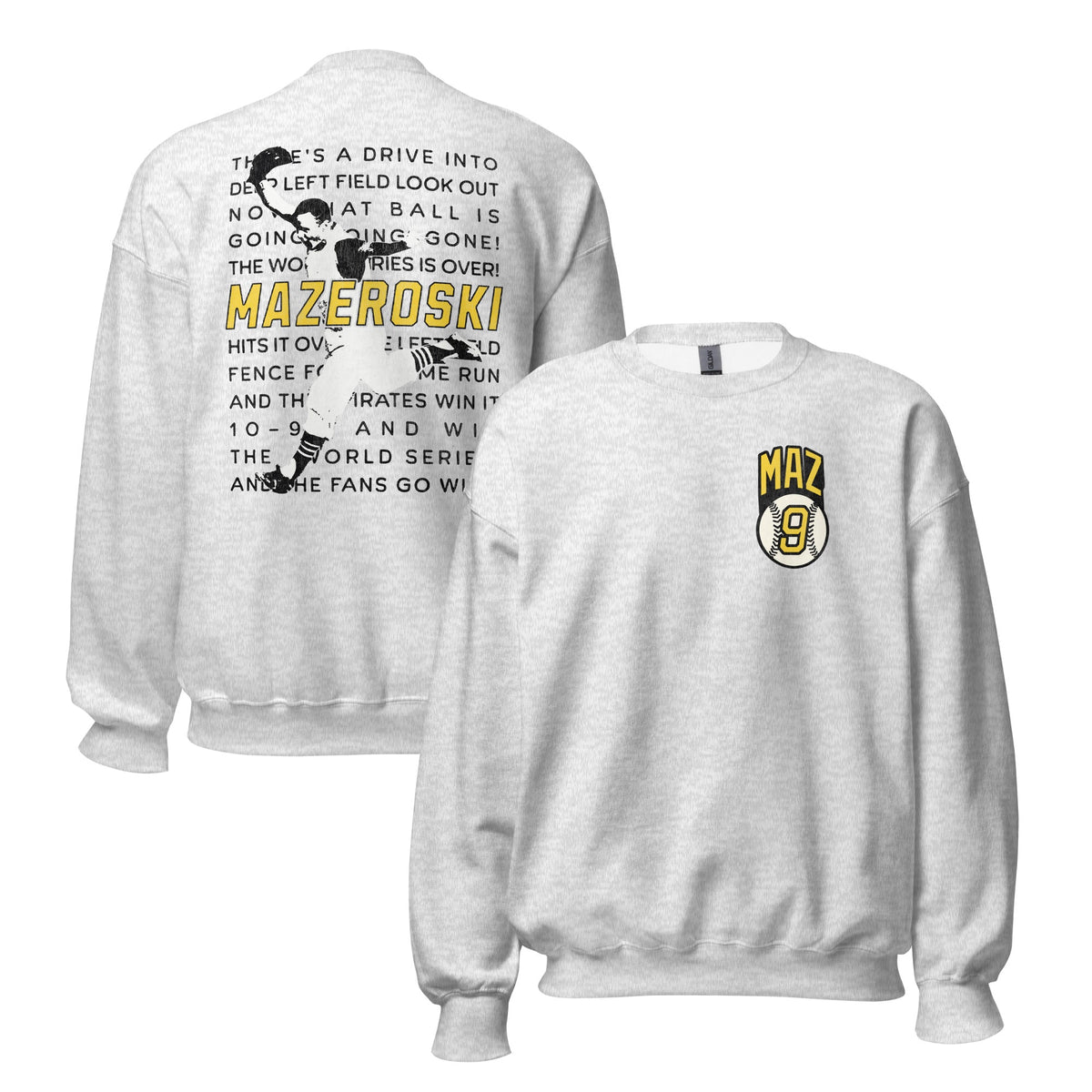 Mazeroski Call | Crewneck Sweatshirt product image 3