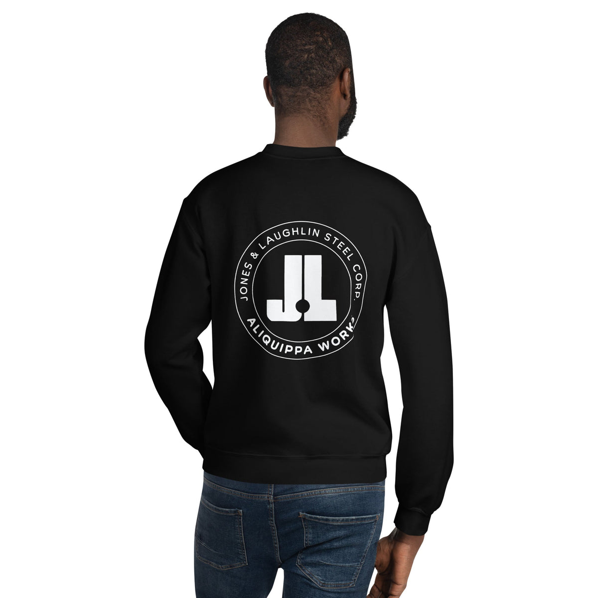 J and L Steel - Aliquippa Works - Front/Back | Crewneck product image 4