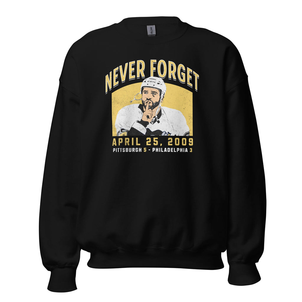 Never Forget - Max Talbot Crowd Hush | Crewneck Sweatshirt product image 1