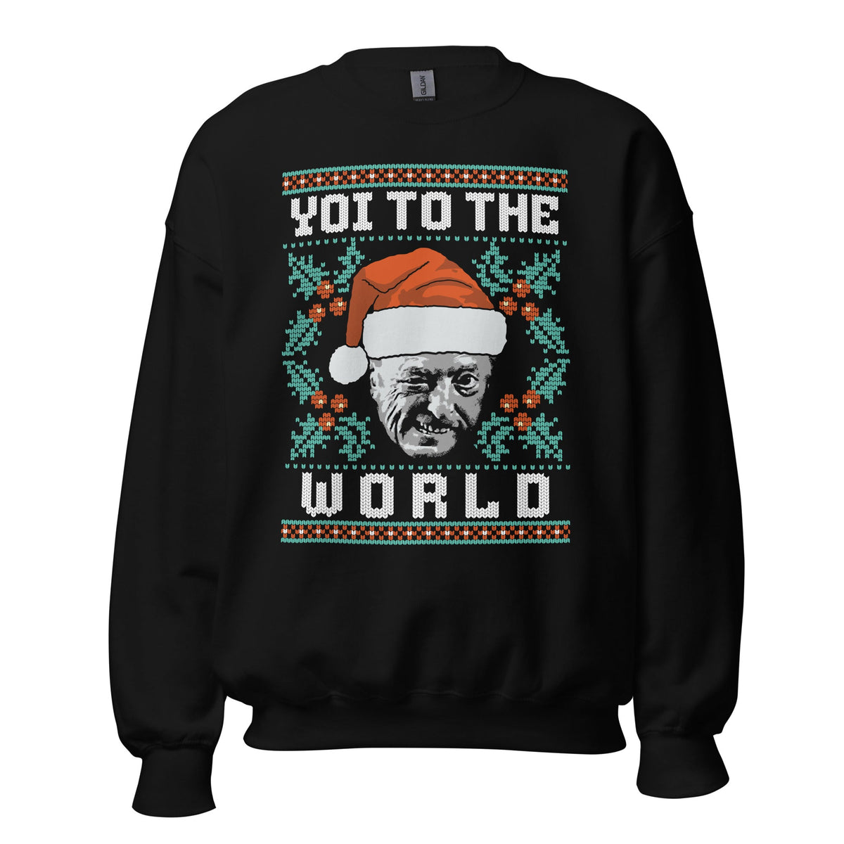 Yoi to the World - Ugly Christmas Sweater | Crewneck product image 1
