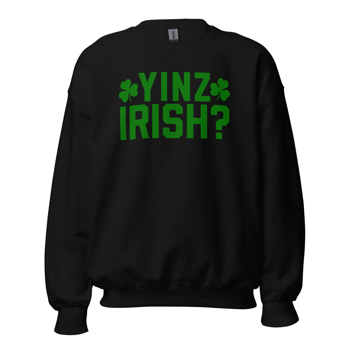 Yinz Irish? | Crewneck Sweatshirt product image 2