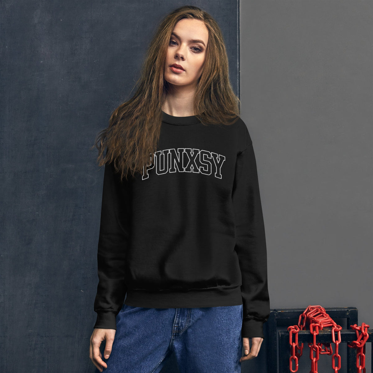 Punxsy - Collegiate | Embroidered Sweatshirt product image 4