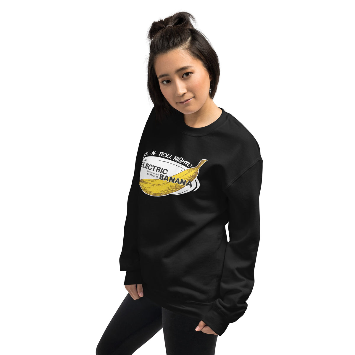 Electric Banana - Pittsburgh, PA | Crewneck Sweatshirt product image 2