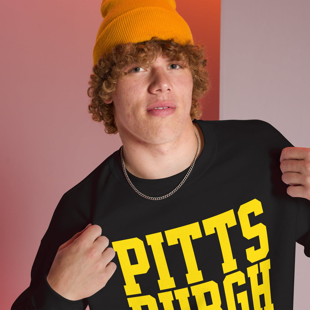 Pittsburgh - Block | Crewneck Sweatshirt product image 2