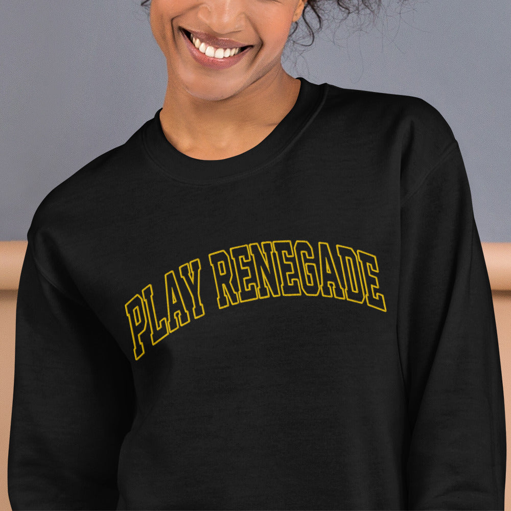 Play Renegade - Collegiate | Embroidered Sweatshirt product image 1