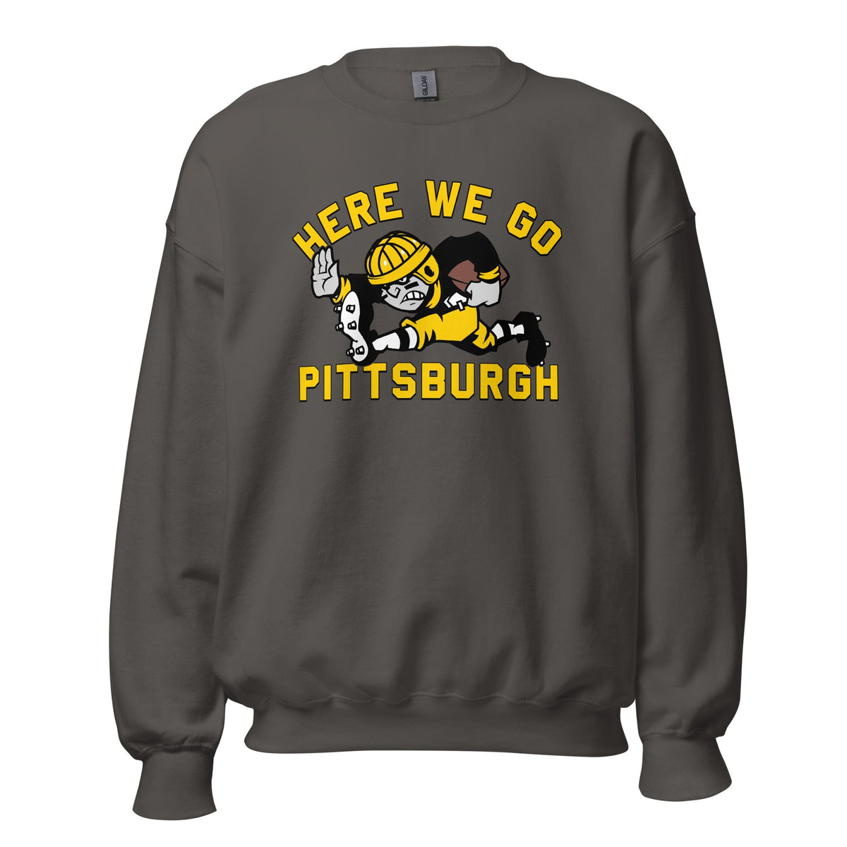 Here We Go Pittsburgh - Old School Football | Crewneck product image 4