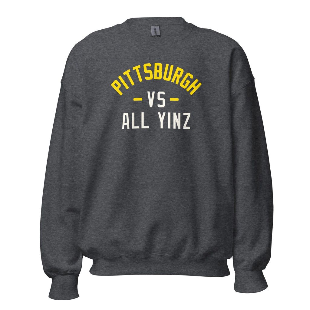 Pittsburgh Vs. All Yinz | Crewneck Sweatshirt product image 2