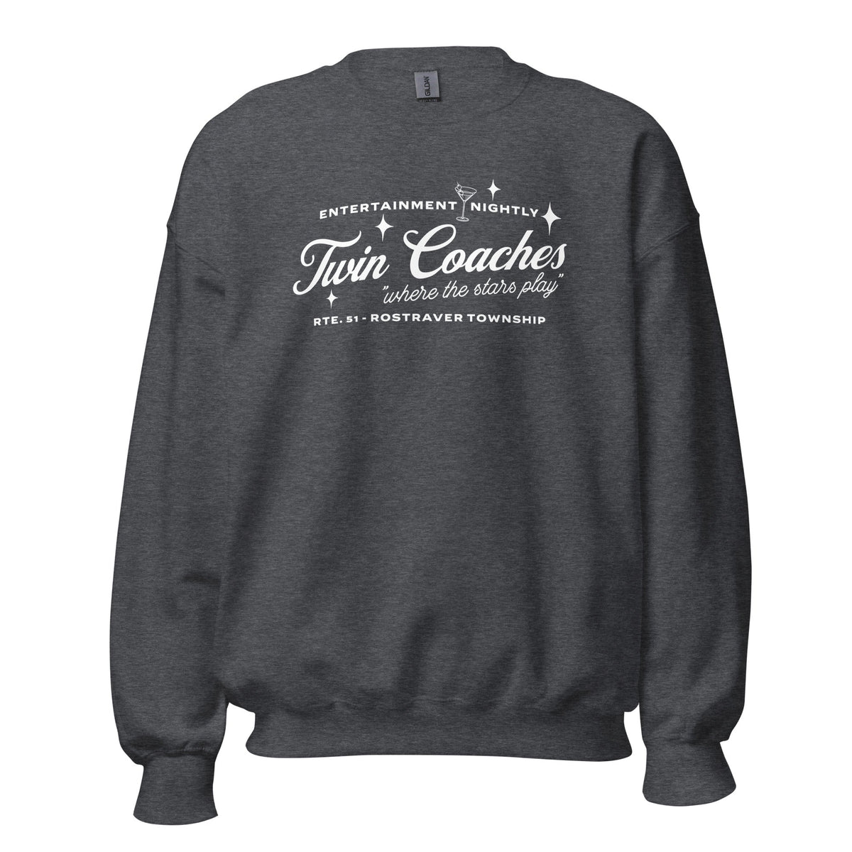 Twin Coaches - Rostraver | Crewneck Sweatshirt product image 3