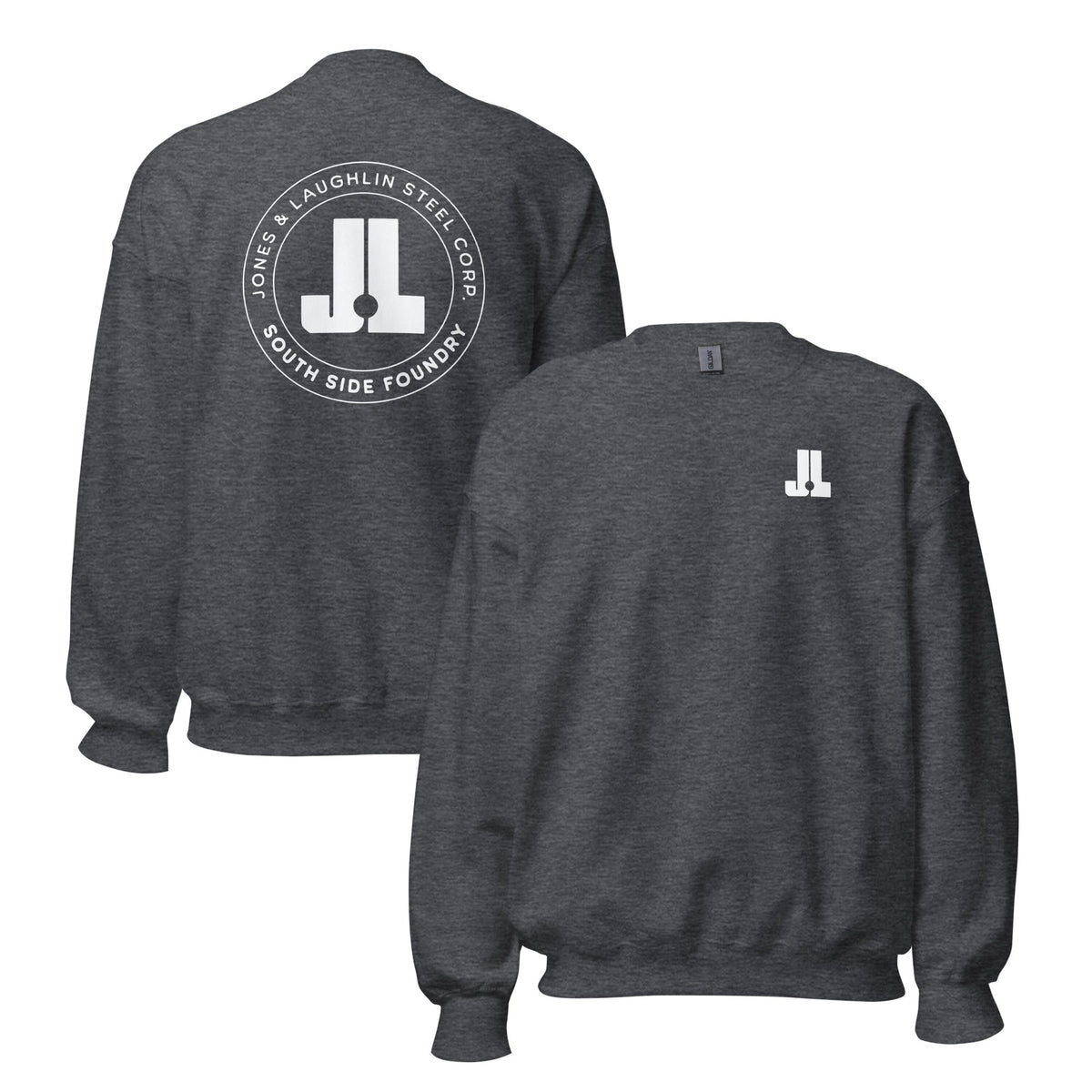 J and L Steel - South Side Foundry - Front/Back | Crewneck product image 1