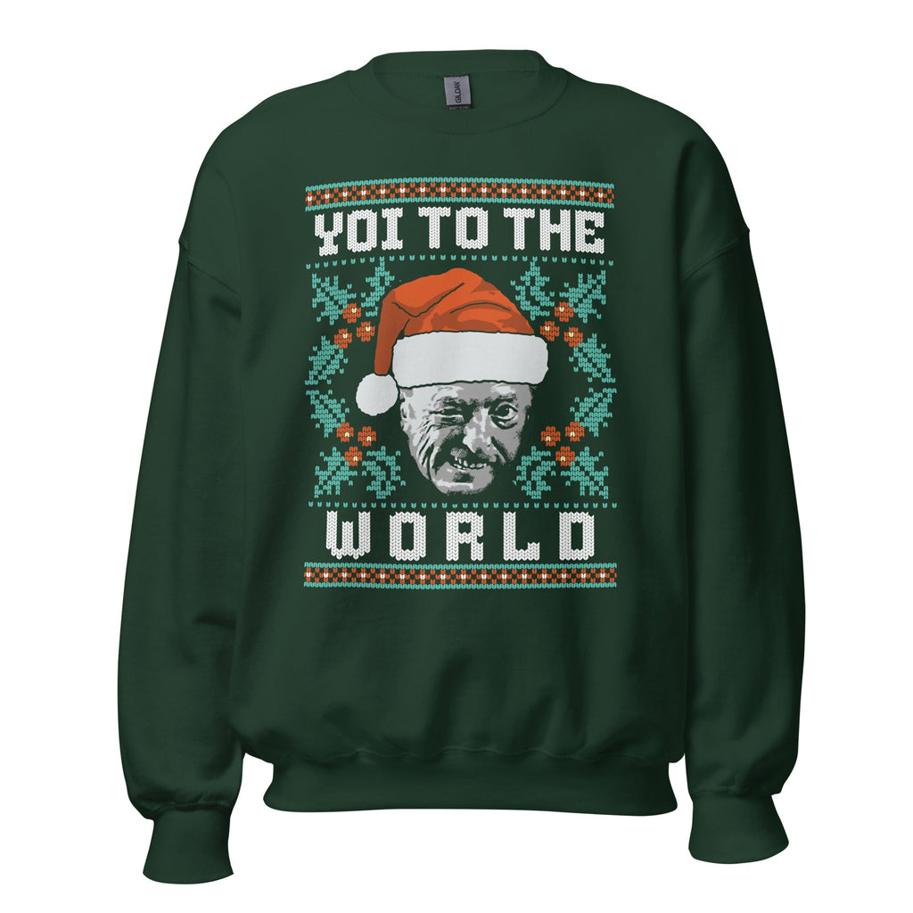 Yoi to the World - Ugly Christmas Sweater | Crewneck product image 4