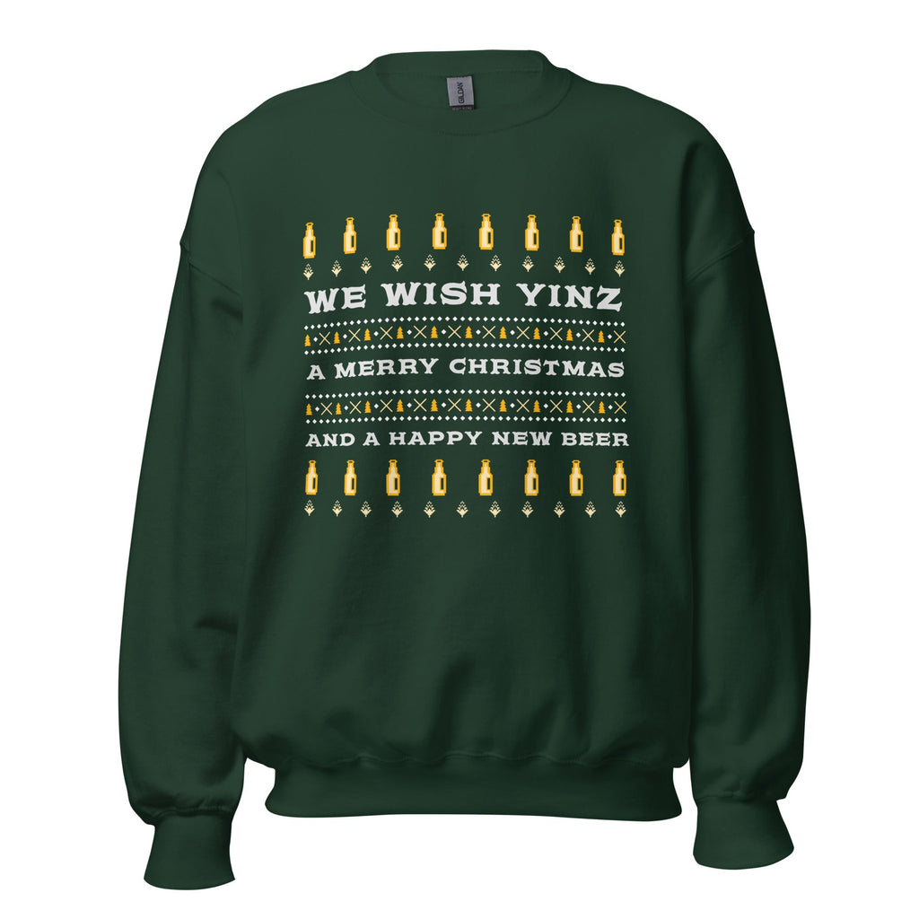We Wish Yinz a Merry Christmas - Ugly Sweater | Crewneck product image 5
