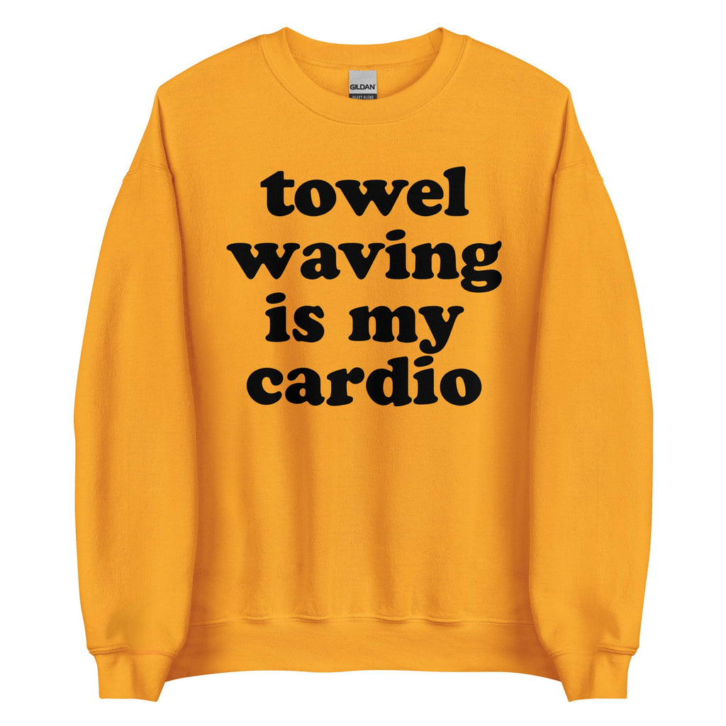 Towel Waving is My Cardio | Crewneck Sweatshirt product image 1