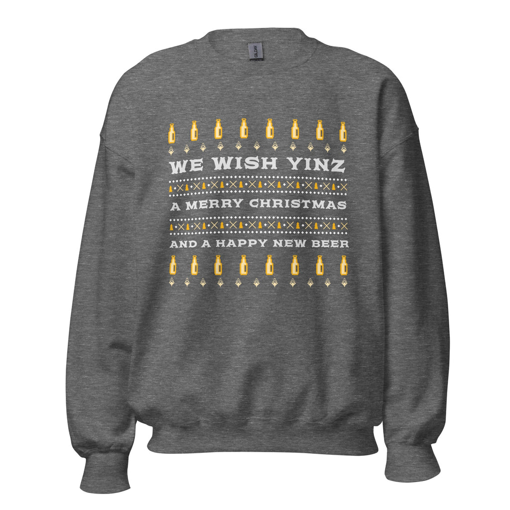 We Wish Yinz a Merry Christmas - Ugly Sweater | Crewneck product image 4