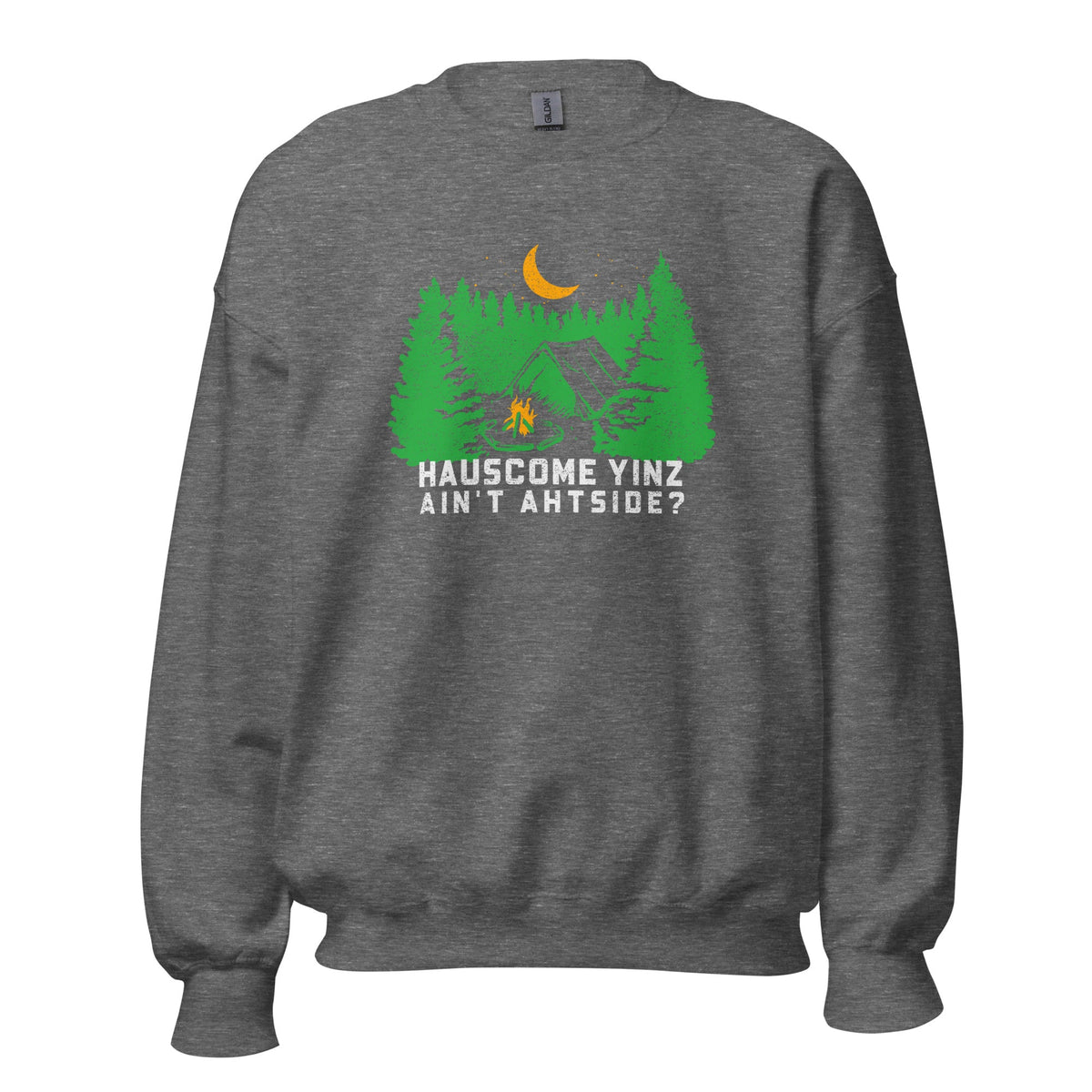 Hauscome Yinz Ain't Ahtside? | Crewneck Sweatshirt product image 5