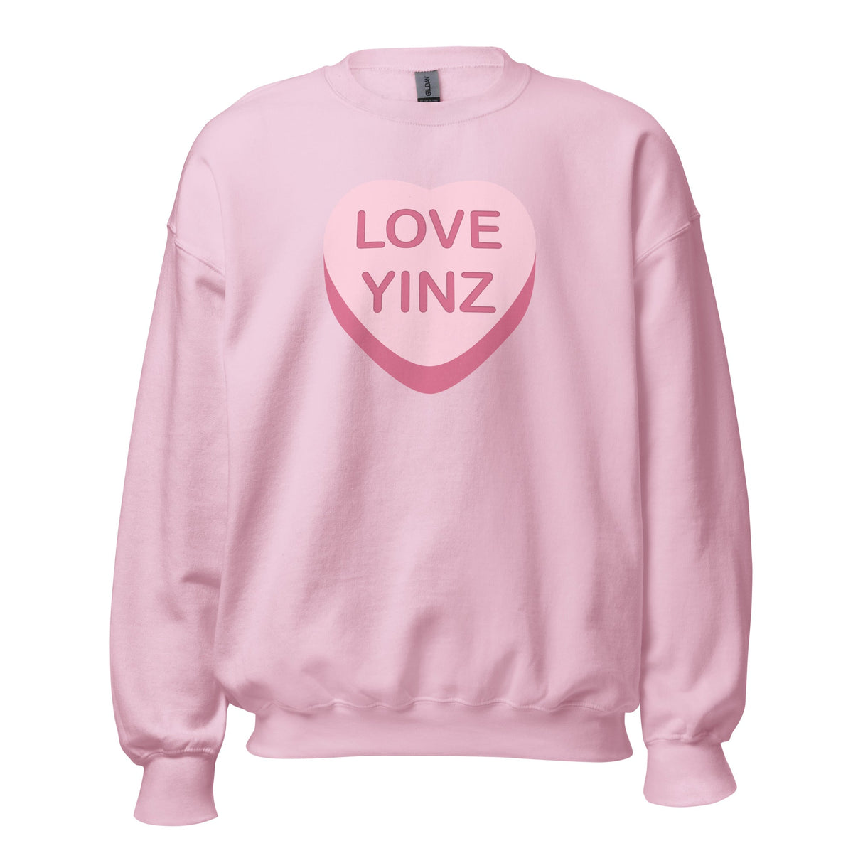 Love Yinz - Conversation Heart | Crewneck Sweatshirt product image 8