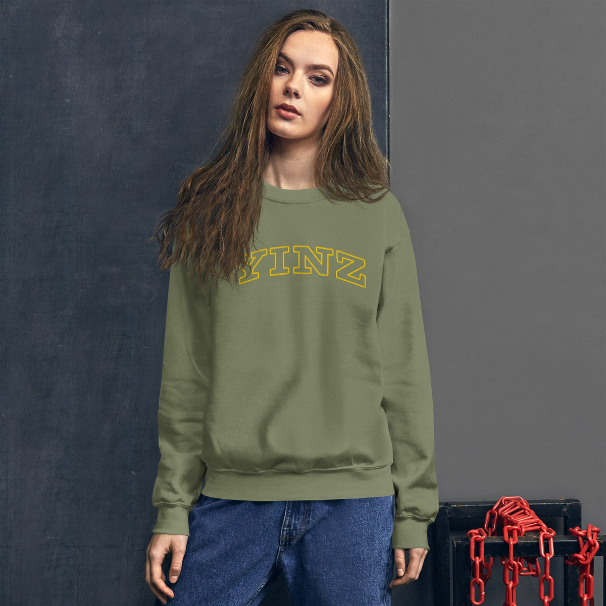 Yinz - Collegiate | Embroidered Sweatshirt product image 9