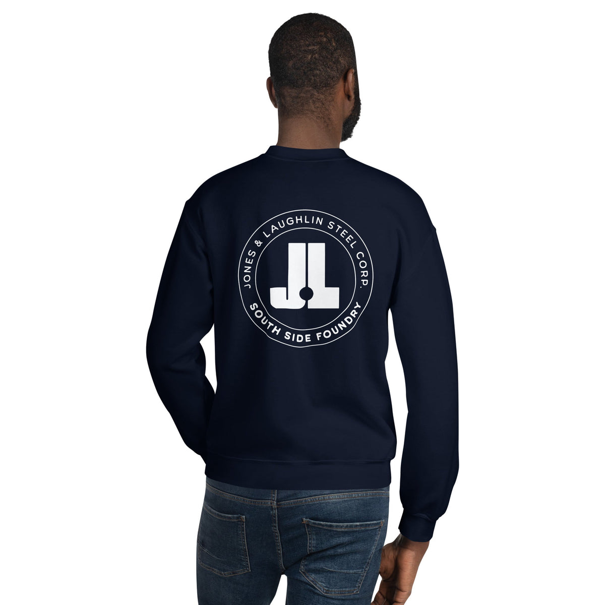 J and L Steel - South Side Foundry - Front/Back | Crewneck product image 2