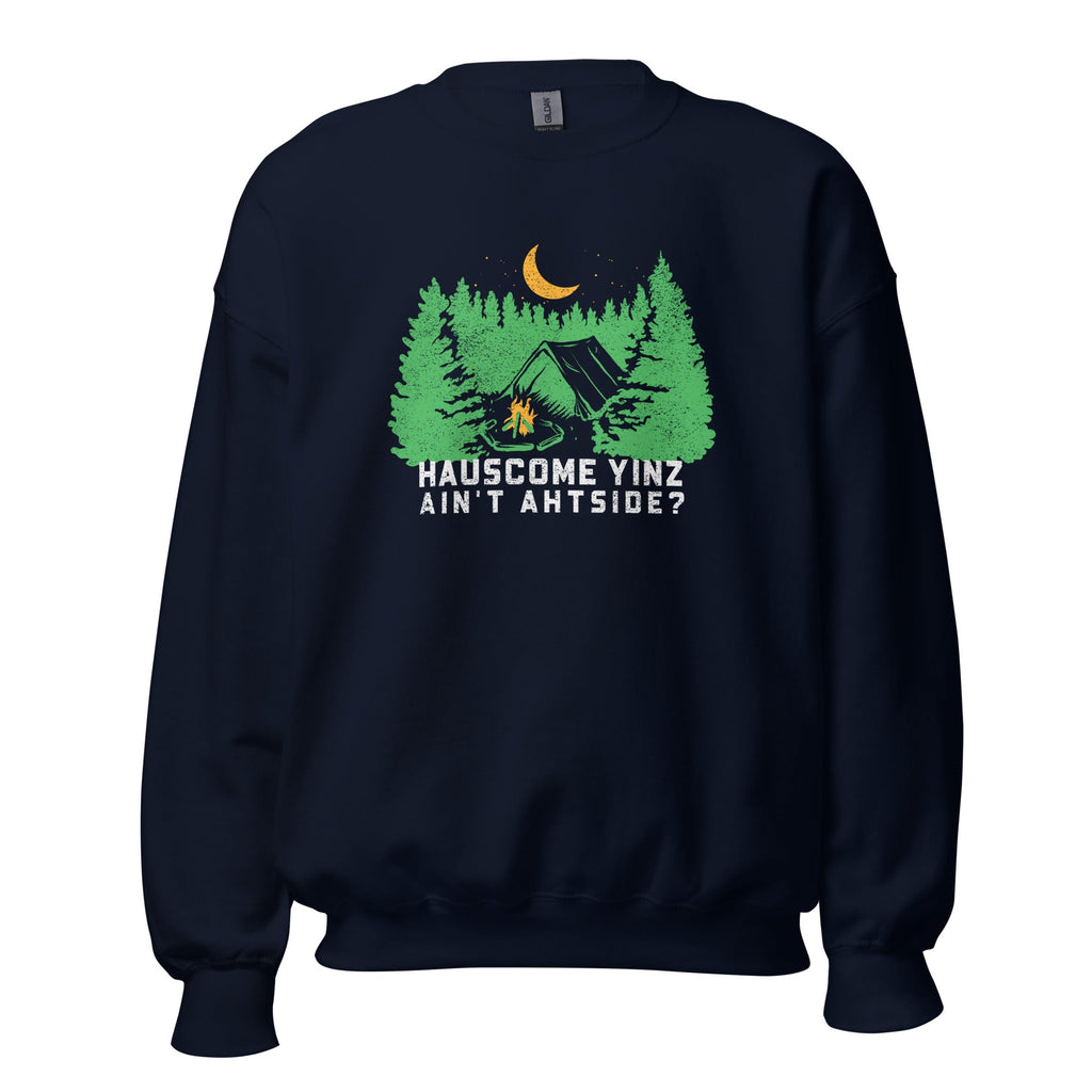 Hauscome Yinz Ain't Ahtside? | Crewneck Sweatshirt product image 3