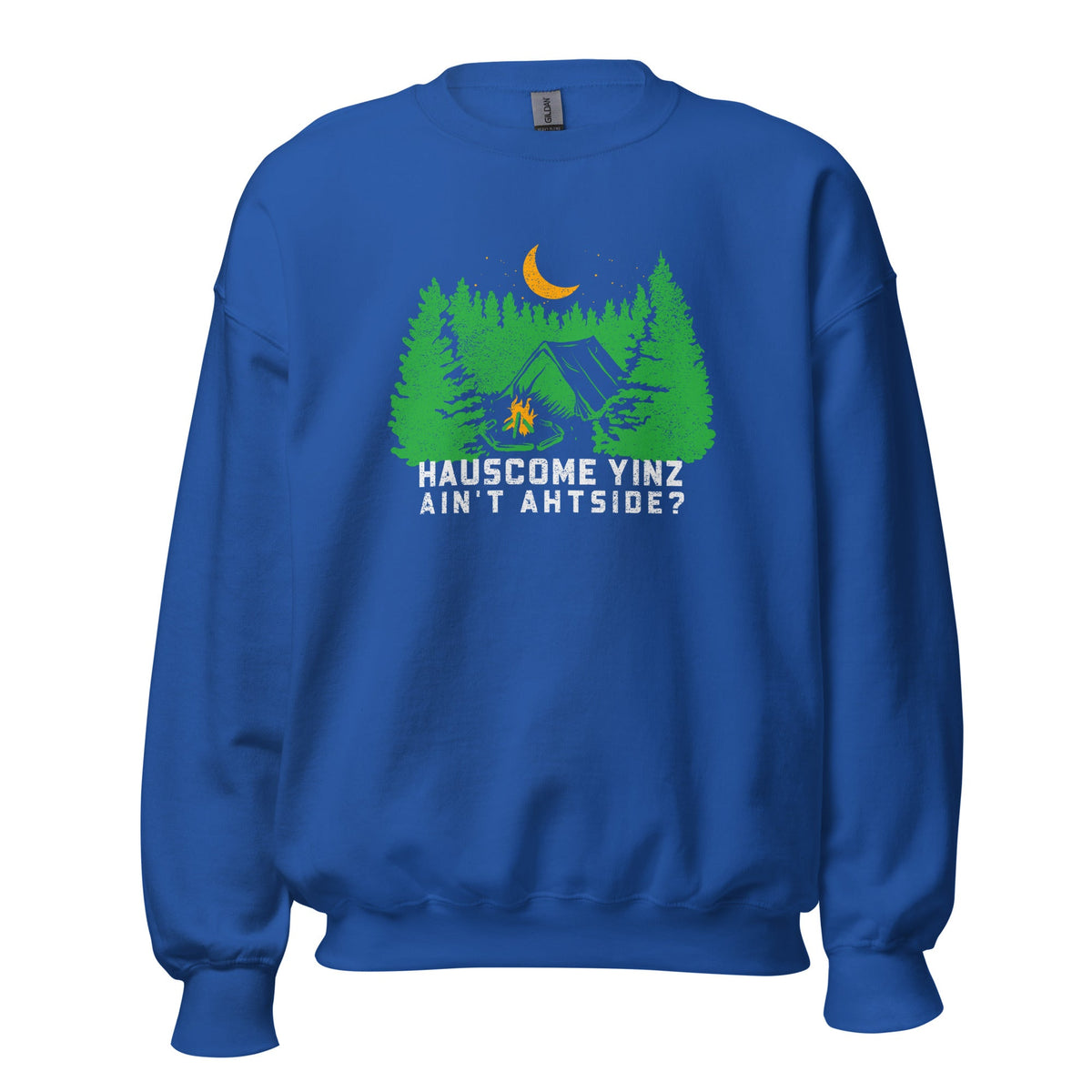 Hauscome Yinz Ain't Ahtside? | Crewneck Sweatshirt product image 4