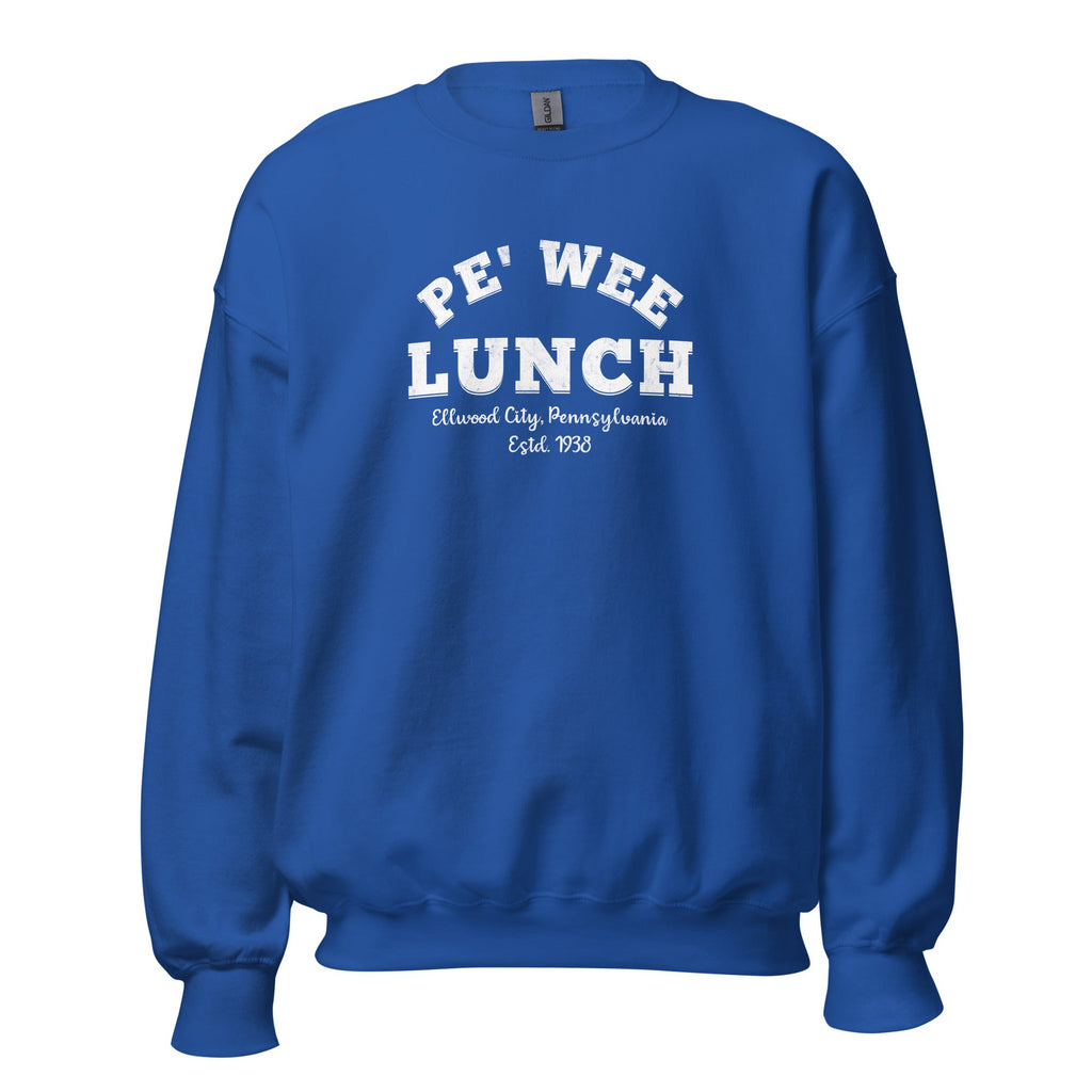 Pe' Wee Lunch - Ellwood City | Crewneck Sweatshirt product image 6