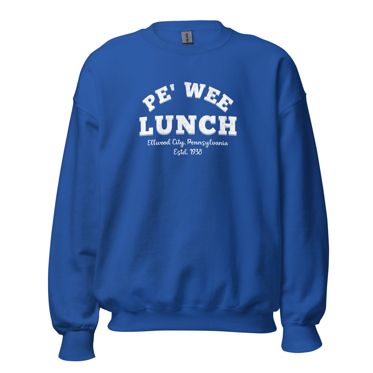 Pe' Wee Lunch - Ellwood City | Crewneck Sweatshirt product image 6