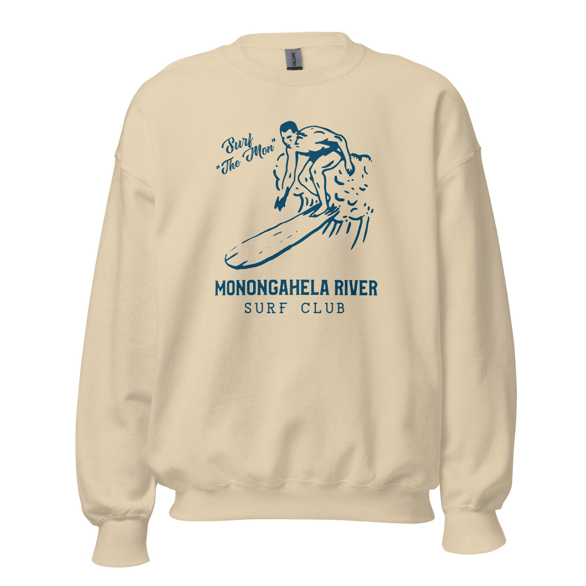 Monongahela River Surf Club | Crewneck Sweatshirt product image 3