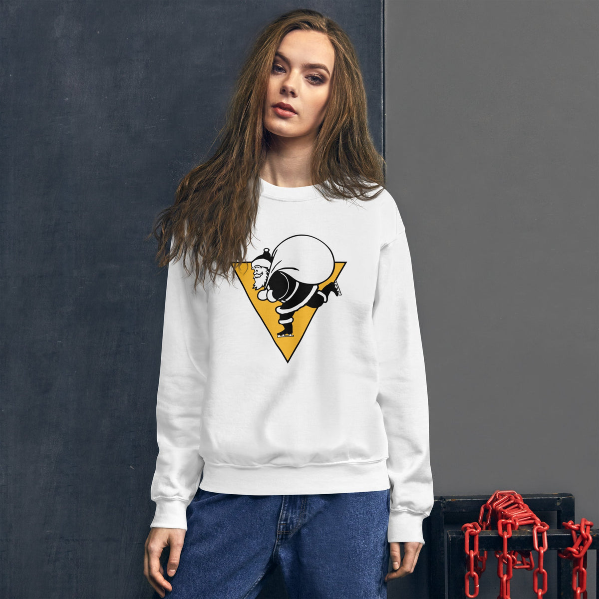 Santa Skates | Crewneck Sweatshirt product image 2
