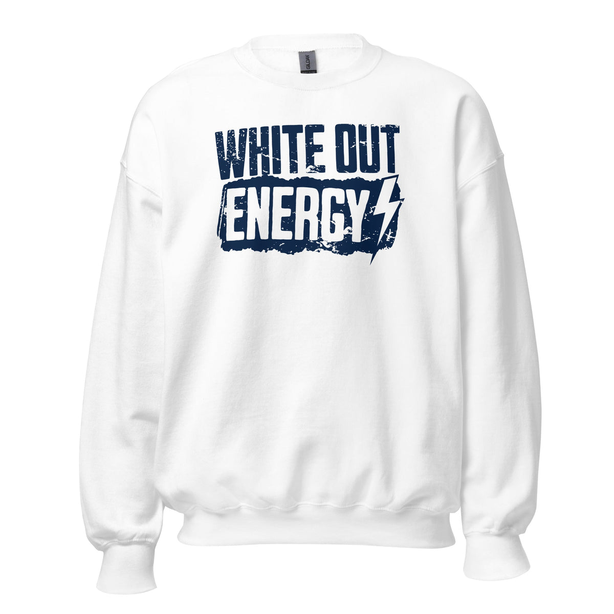 White Out Energy | Crewneck Sweatshirt product image 1