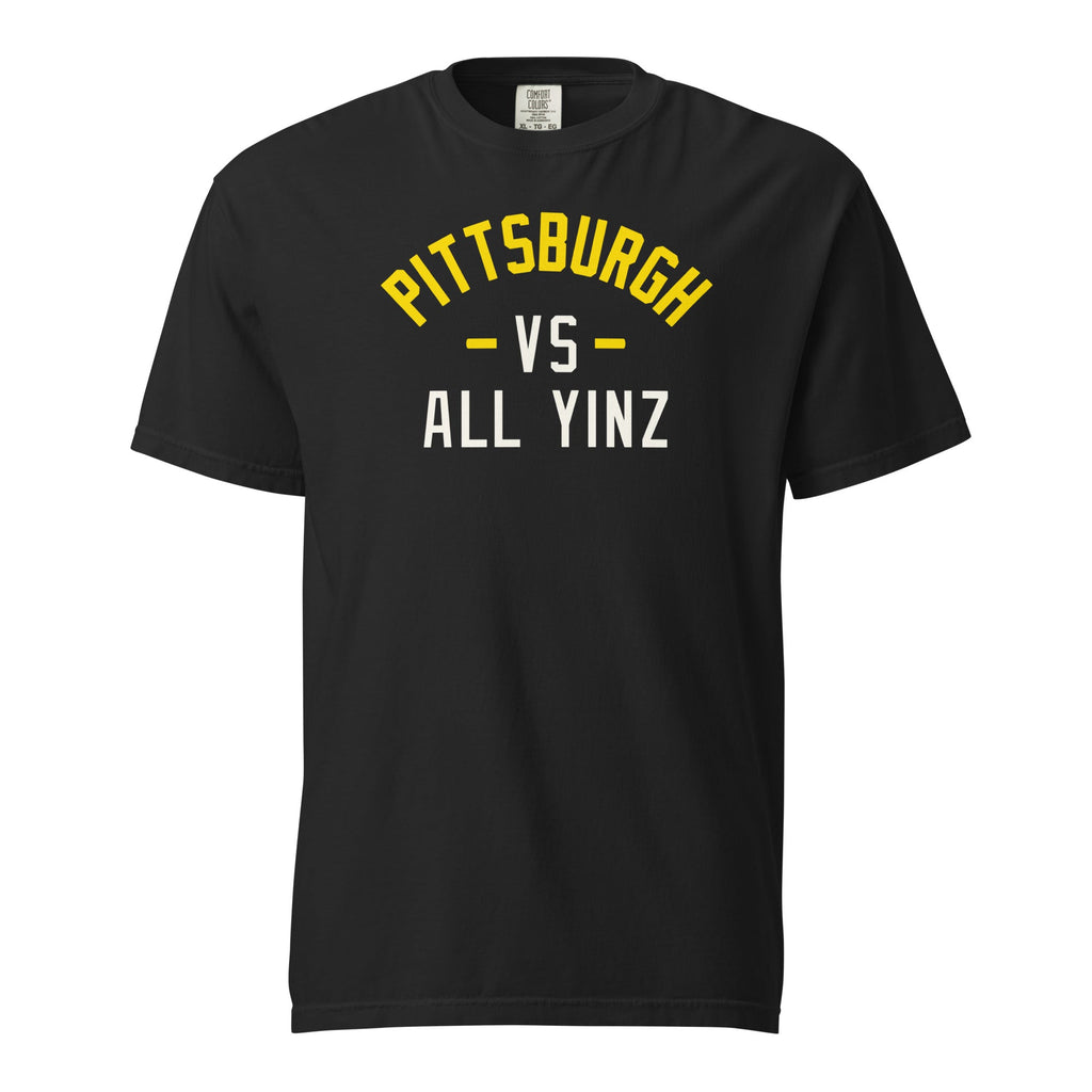 Pittsburgh Vs. All Yinz | Comfort Colors Tee product image 1