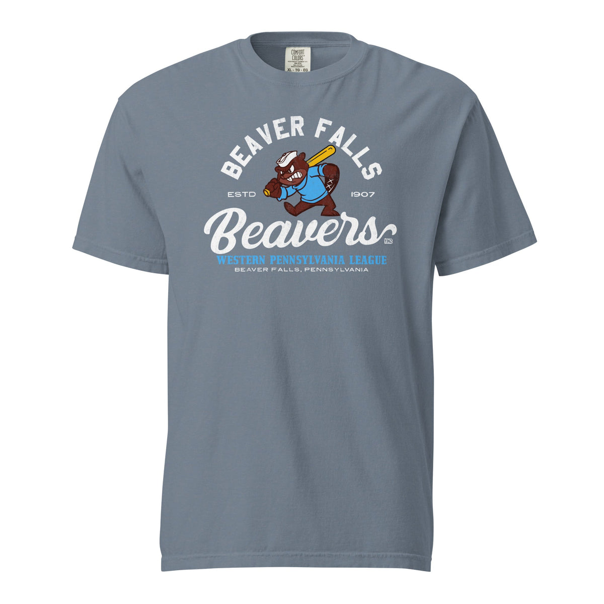 Beaver Falls Baseball 1907 | Comfort Colors Tee product image 4