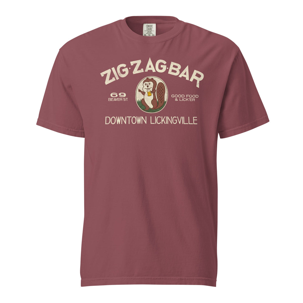 Zig Zag Bar - Lickingville, PA | Comfort Colors Tee product image 5